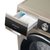 西门子（Siemens） 10公斤 大容量BLDC变频电机 i-DOS智能添加 随心控时滚筒洗衣机WB45UM130W浅金第7张高清大图