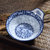 参宝进口 釉下彩餐具陶瓷碗青花瓷韩式米饭碗家用汤碗吃饭碗 4.7英寸金钟碗第4张高清大图