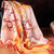 国美艾德莱斯丝巾日落橙时尚 保暖 民族风第5张高清大图