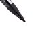 宝克(BAOKE) MP210 双头记号笔 12支/盒(计价单位支)黑色第2张高清大图