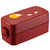 ASVEL620ML月兔双层日式饭盒00980088红第2张高清大图