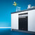 西门子(Siemens)SC74M621TI 西班牙原装进口 洗碗机 8套（A版）组合嵌入式 6种主程序 热交换烘干 黑第8张高清大图
