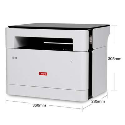 联想（Lenovo）M102W黑白A4激光无线/有线连接学生作业办公打印复印扫描一体机