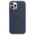Apple iPhone 12 / 12 Pro 专用原装Magsafe硅胶手机壳 保护壳 - 深海军蓝色第3张高清大图