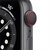 Apple Watch Series 6智能手表 GPS+蜂窝款 44毫米 深空灰色铝金属表壳 黑色运动型表带 MG2E3CH/A第2张高清大图