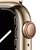 Apple Watch Series 7 智能手表 GPS款+蜂窝款 41毫米金色不锈钢表壳 金色米兰尼斯表带MKJ03CH/A第2张高清大图