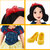 孩之宝迪士尼公主经典系列公仔白雪公主B5289第5张高清大图