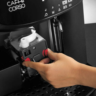 德龙（DeLonghi）ESAM2600.B 全自动咖啡机 商用家用意式浓缩 豆粉两用