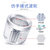 韩电洗衣机XQB75-D1678T 7.5kg 8种洗涤模式 不锈钢内桶 透明盖设计 透明黑第3张高清大图