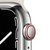 Apple Watch Series 7 智能手表 GPS款+蜂窝款 45毫米银色不锈钢表壳 星光色运动型表带MKJV3CH/A第2张高清大图