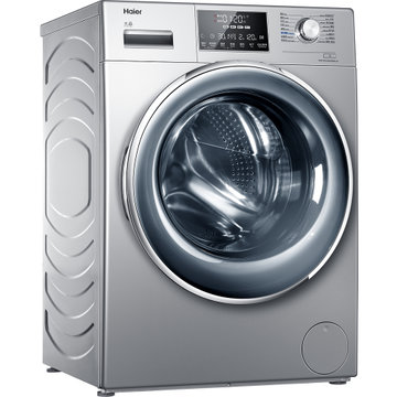 海尔(Haier) XQG120-HB14876LU1 12公斤 滚筒洗衣机 烘干直驱 星空银