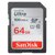 闪迪(SanDisk) SDSDUNC-064G-ZN6IN 至尊高速 读取速度80MB/S64GB SD存储卡 (计价单位：个)第3张高清大图