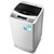 韩电洗衣机XQB75-D1678T 7.5kg 8种洗涤模式 不锈钢内桶 透明盖设计 透明黑第4张高清大图