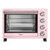美的(Midea)25L电烤箱 家用小型多功能全自动烘焙电烤箱 大视窗 PT25A0 粉色第4张高清大图