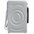 博世(Bosch) WAN242680W 8公斤 变频滚筒洗衣机(银色) 静音降噪 环保节能第4张高清大图