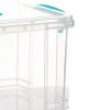 禧天龙(Citylong) X-6640 16L 手提 塑料储物箱/收纳箱 (计价单位：个) 透明色（对公）