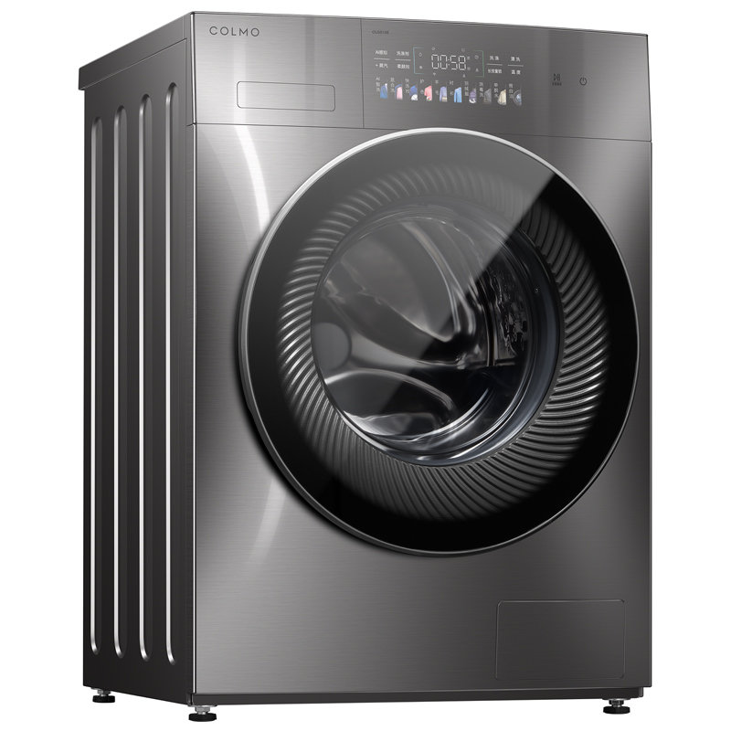 美的(midea)clgs10e 10公斤 滚筒洗衣机 巴赫银