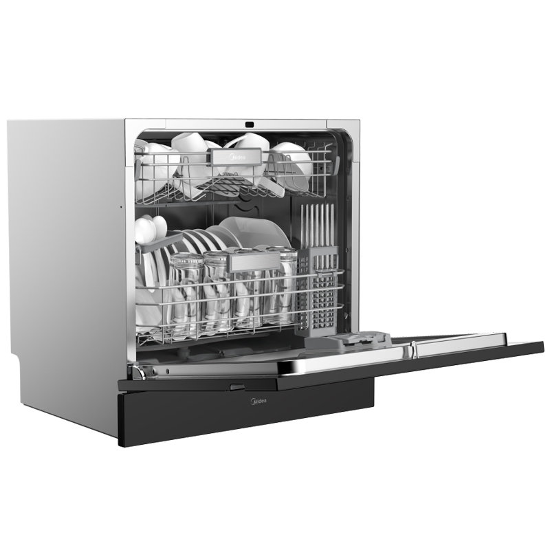 美的嵌入式洗碗机h4pro黑色