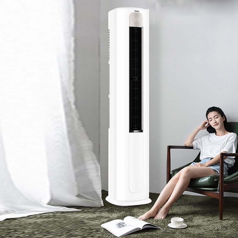 海尔haier2匹冷暖变频节能空调柜机kfr50lw03paa81u1