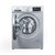 西门子（Siemens）  10公斤 变频滚筒洗衣机 加速节能 中途添衣WM14P2682W银色第4张高清大图