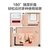 格力（GREE）折叠踢脚线取暖器家用电暖器遥控电暖气片移动地暖浴室干衣暖风机 NJE-X6020B第15张高清大图