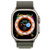 Apple Watch Ultra (GPS + 蜂窝网络) MQF83CH/A 49毫米钛金属表壳+绿色高山回环式表带第2张高清大图