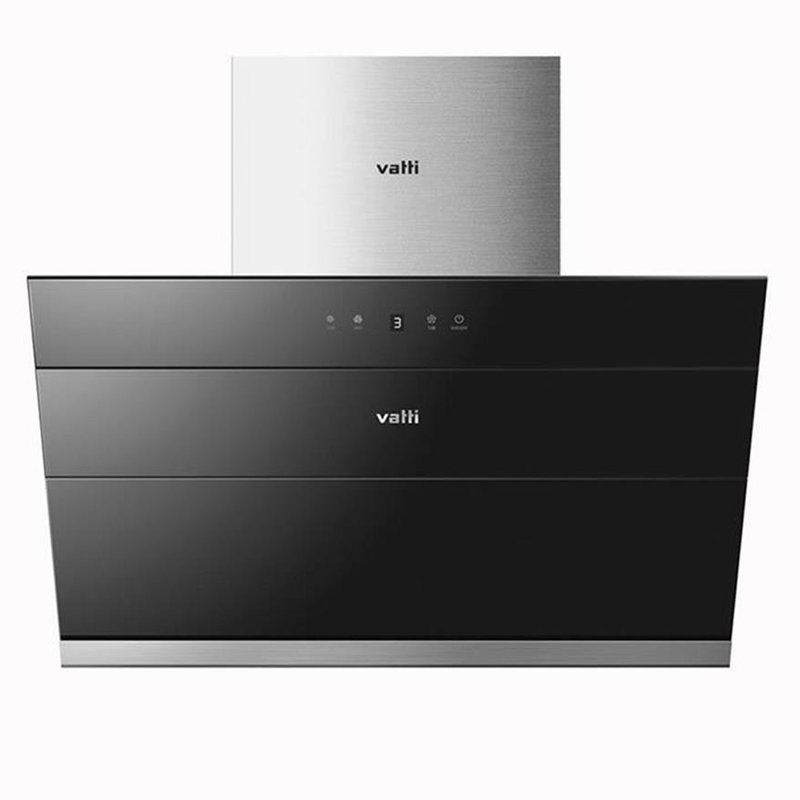 华帝vatti烟灶套餐cxw238j607ajztb8407b侧吸烟机燃气灶黑色