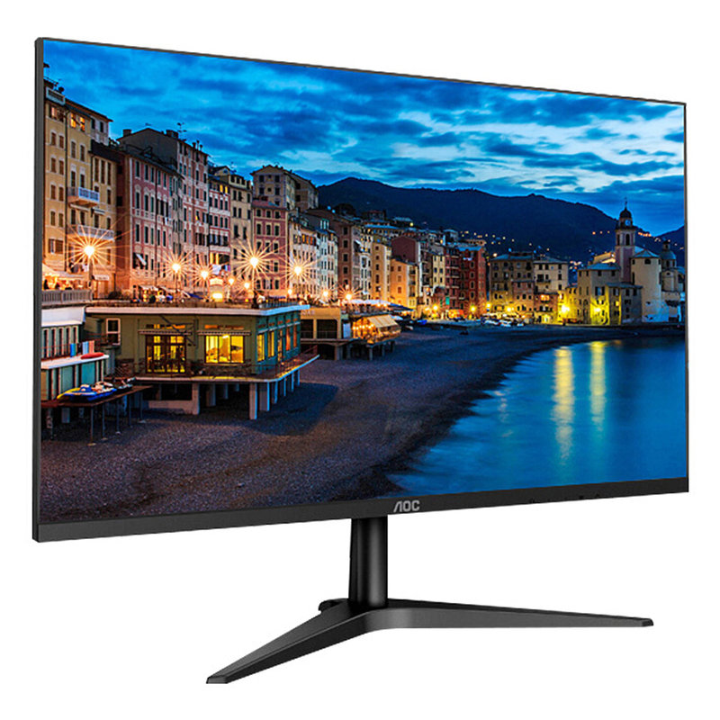 aoc显示器24b1xh24英寸电脑显示屏hdmi接口全高清ips广视角窄边框液晶