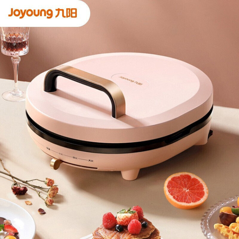 九阳joyoung电饼铛家用双面加热电煎锅煎烤机烙饼机三明治早餐机蛋饼