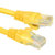 酷比客(L-CUBIC) LCN5RUYW12 超五类非屏蔽 百兆网线 12.00 米/根 (计价单位：根) 黄色第2张高清大图