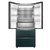 美的COLMO冰箱CRBF560Q-A2摩尔青 智能AI控制 精准控温控湿 5层高级纹理面板 风冷无霜 560升营养冰箱第3张高清大图