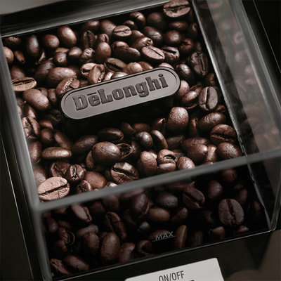 德龙（Delonghi）咖啡机 磨豆机 家用电动不锈钢研磨机 KG89银