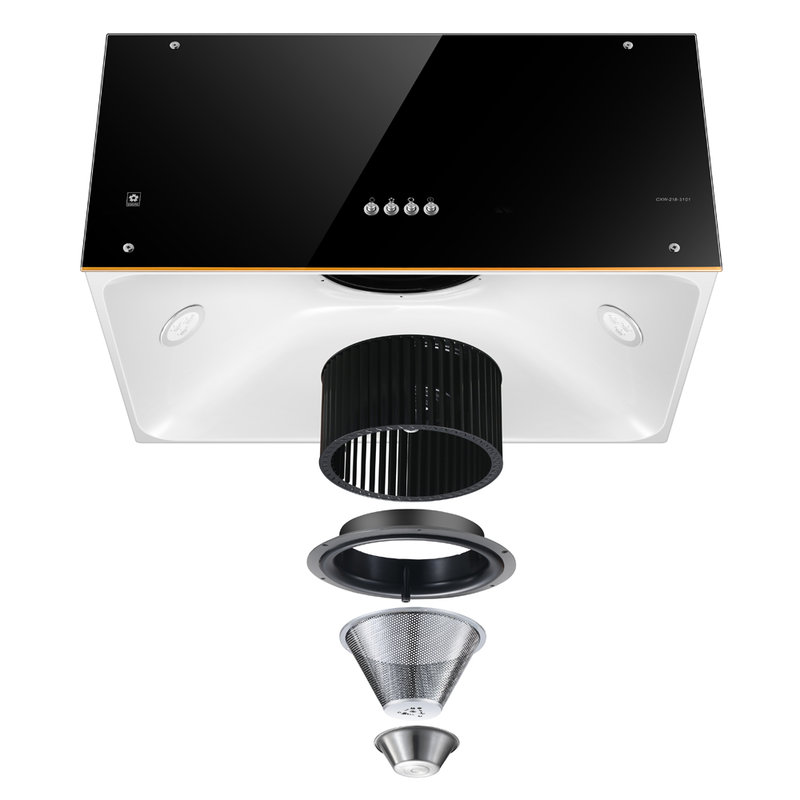 樱花sakuracxw2183101顶吸式大吸力中式油烟机