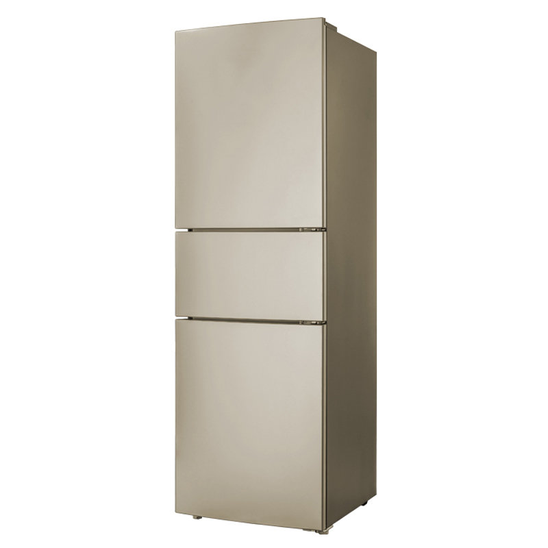 美菱meiling221升三门冰箱风冷无霜独立温控ac净味冰箱bcd221wue3cx