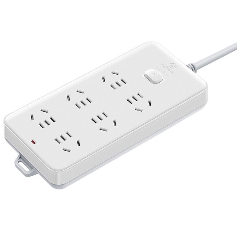 公牛bull新国标插座插线板插排排插接线板拖线板gn109k6位总控全长5米