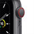 Apple Watch SE 智能手表 GPS+蜂窝款 40毫米 深空灰色铝金属表壳 黑色运动型表带MYEK2CH/A第2张高清大图