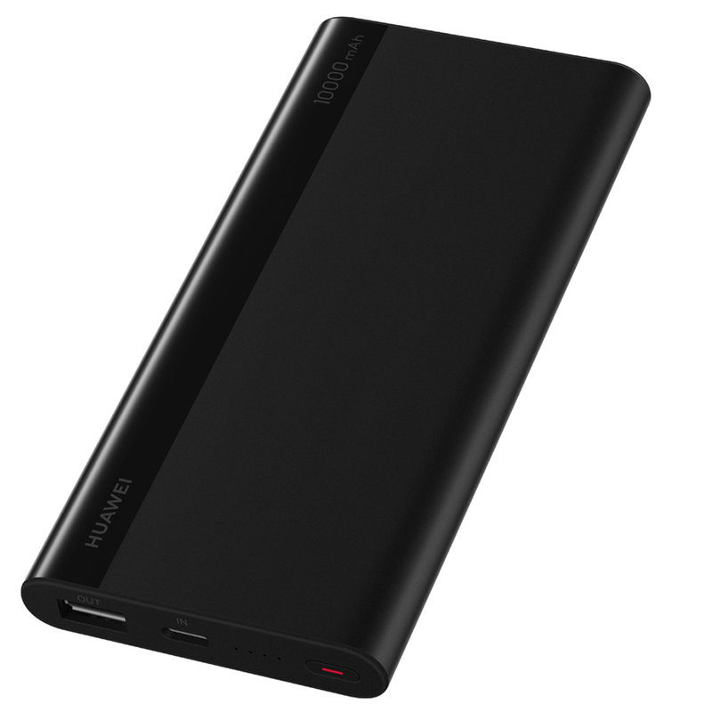 华为huawei充电宝移动电源10000毫安快充移动电源typec版黑色适用于