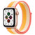 Apple Watch SE 智能手表 GPS+蜂窝款 40毫米米金色铝金属表壳 黍米色配白色回环式运动表带MKQY3CH/A第3张高清大图
