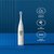 纳宝士声波电动牙刷高密度刷头清洁力5800R/min高频震动呵护口腔牙齿 白色第5张高清大图