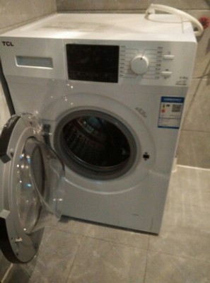 TCL 8公斤 变频节能滚筒 洗衣机全自动 护色洗