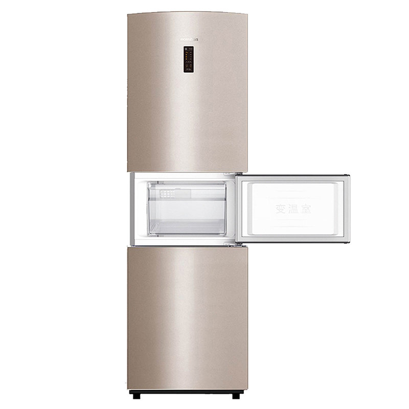 容声rongshen221升三门冰箱精品小三门实用必选bcd221wd16ny星砂金