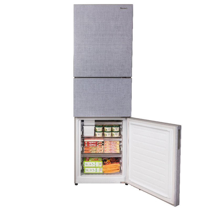 松下panasonic303升三门冰箱银离子抗菌负三度微冷冻nrc311mxg亚麻灰