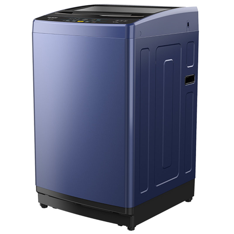 美菱meiling10公斤全自动波轮洗衣机一键智洗mb100601gx黛蓝灰