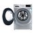 博世(Bosch) 9公斤 五重活氧滚筒洗衣机 活氧除霉菌 活氧除螨 活氧空气洗 除菌率99.99% XQG90-WGC344B80W银第3张高清大图