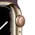 Apple Watch Series 7 智能手表 GPS款+蜂窝款 41毫米金色不锈钢表壳 绛樱桃色运动型表带MKHY3CH/A第2张高清大图