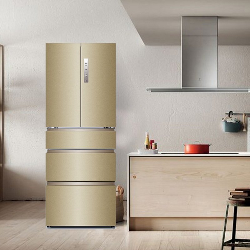 海尔(haier) 415升 多门冰箱 干湿分储 变频1级能效 全温区变温 香槟