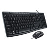 罗技(Logitech) MK200 一个键盘+一个鼠标 有线 键鼠套装 2.00 个/套 (计价单位：套)