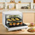 松下（Panasonic）蒸烤箱NU-SC85MW烤箱家用31升电烤箱智能多功能发酵蒸烤箱一体机餐具清洁第3张高清大图