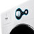 TCL 6.5公斤 全自动滚筒洗衣机 一键便捷 中途添衣 智能感知 高温自洁除菌 (芭蕾白) XQG65-Q100第5张高清大图