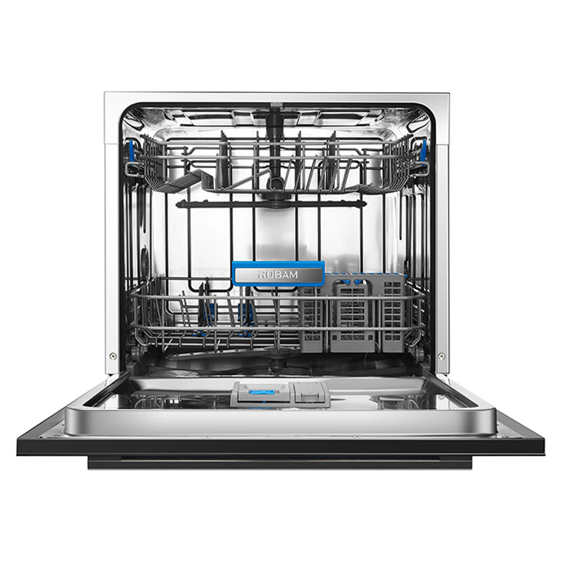 老板robam10套大容量洗碗机家用8套升级嵌入式安装刷碗机wb780d